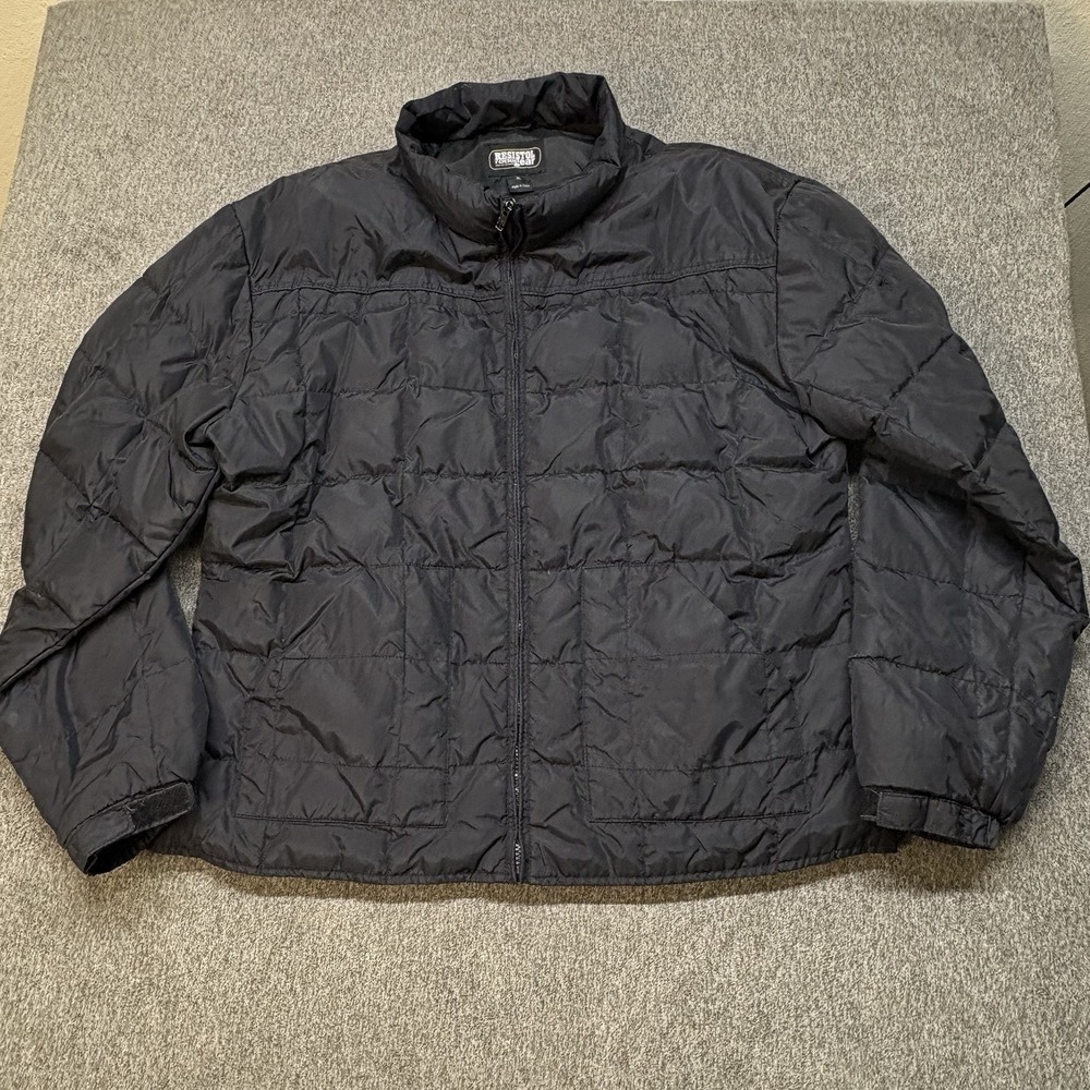 Resistol Rodegear Insulated Puffer Jacket Men's XL Duck Down‎ Feathers Quilted